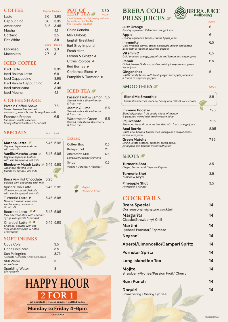 Menu Brera-2