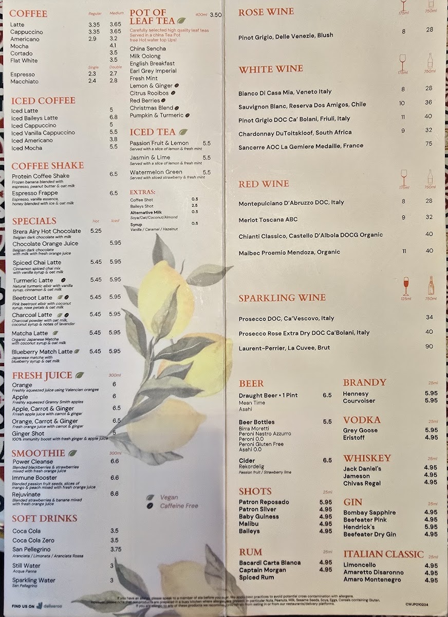Menu Brera-4